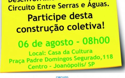4º Encontro de Desenvolvimento Turístico do Circuito Entre Serras e Águas