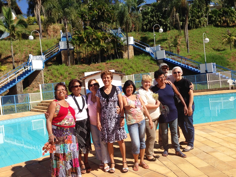 Voluntários do CIT Regional conhecem o Clube Sinprovesp em Atibaia