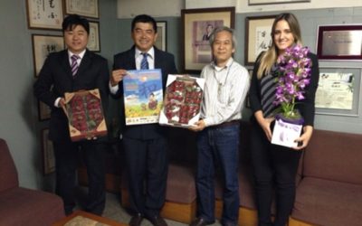 ARC&VB na divulgação da Festa das Flores em jornais da colônia japonesa