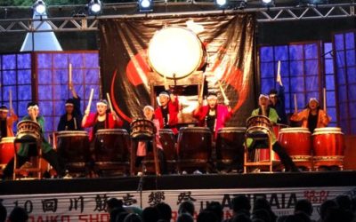 Festival de Taiko agitou público no Edmundo Zanoni