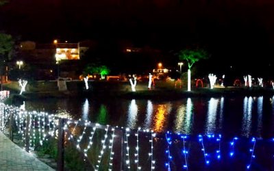 Projeto Luzes de Natal – Lago do Major iluminado pode ser visitado até janeiro